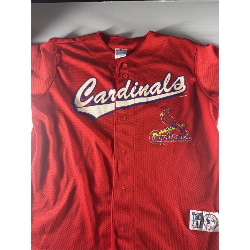 Vintage 1999 Mark McGwire St Louis Cardinals True Fan Jersey Men's Large